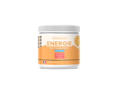GUMMIES ENERGIE - Vitamine C - Vitamine B12 - Caféine | VEGAN | SANS SUCRE | Halal VIVLY