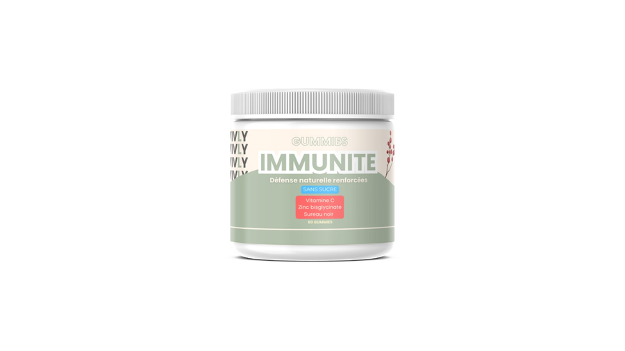 GUMMIES IMMUNITE - Vitamine C - Zinc | Sans sucres | VEGAN | HALAL VIVLY
